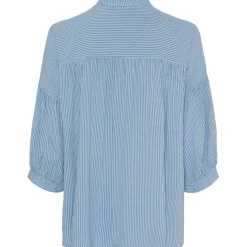 MARTA DU CHATEAU dame bluse MdcIlina - Avio Stripe Online