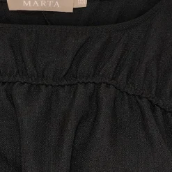 MARTA DU CHATEAU dame bluse MdcSaffron 258685 - Nero Clearance