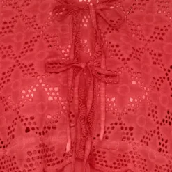 MARTA DU CHATEAU dame bluse MdcAurora - Rosso Cold Wash New