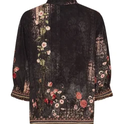 MARTA DU CHATEAU dame bluse MdcMelisande 7527 - Nero5295tpg Outlet