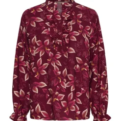 MARTA DU CHATEAU dame bluse MdcJoceline 5891 - Bordeaux840TPN Best