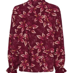 MARTA DU CHATEAU dame bluse MdcJoceline 5891 - Bordeaux840TPN Best