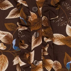 MARTA DU CHATEAU dame bluse MdcJoceline 5891 - Marrone840TPN Online