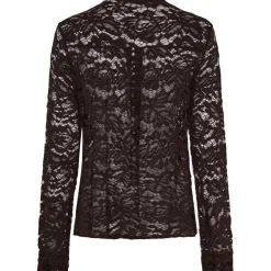 MARTA DU CHATEAU dame bluse MdcClaire H4180-W6 - Brown Hot