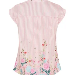 MARTA DU CHATEAU dame bluse MdcKassandra 4440 - Rosa4837