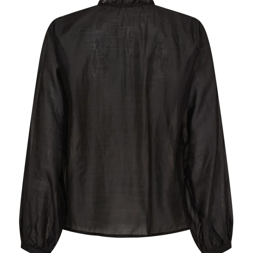 MARTA DU CHATEAU dame bluse MdcNaira 58221M - Black Discount