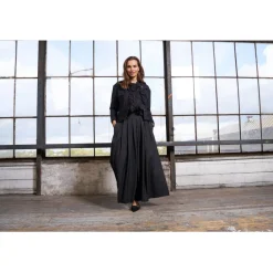 MARTA DU CHATEAU dame bluse MdcNaira 58221M - Black Discount