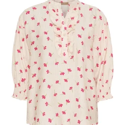 MARTA DU CHATEAU dame bluse MdcCharlie 6892 - FuxiaCF0213ypV13 Hot