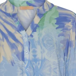 MARTA DU CHATEAU dame bluse MdcAstrid 8128 - Jeans lh5357dbm2 Best