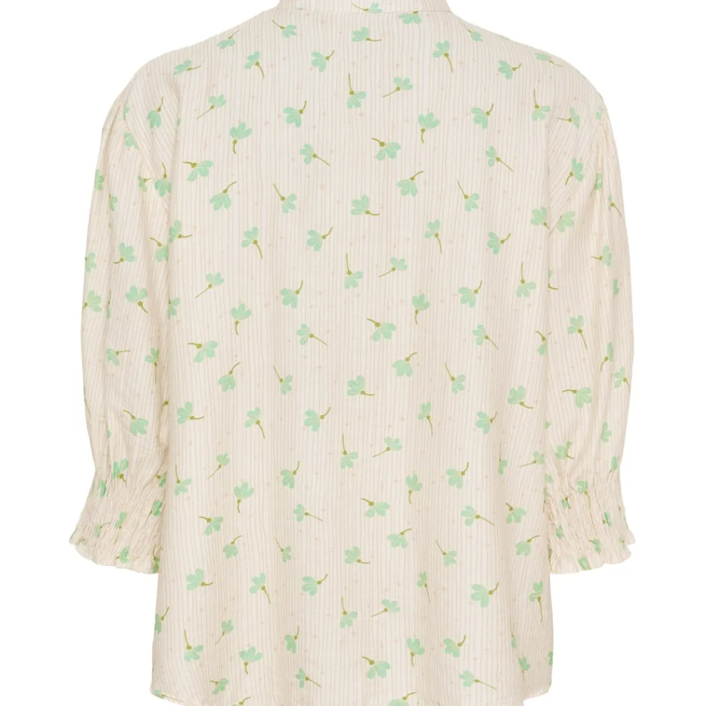 MARTA DU CHATEAU dame bluse MdcCharlie 6892 - AquaCF0213ypV9