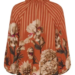 MARTA DU CHATEAU dame bluse MdcOctavia 003B - Coccio6022 Discount