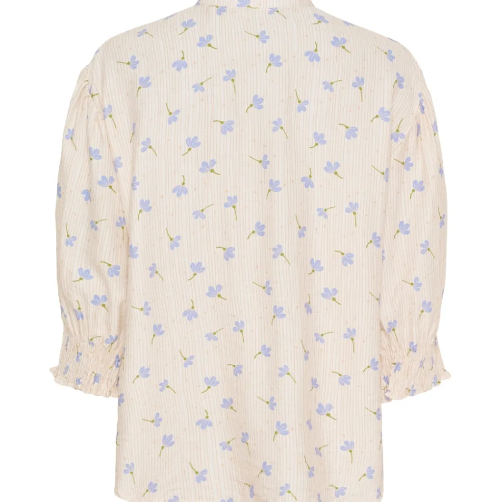 MARTA DU CHATEAU dame bluse MdcCharlie 6892 - CelesteCF0213ypV3 Discount