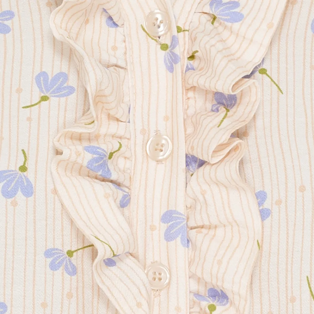 MARTA DU CHATEAU dame bluse MdcCharlie 6892 - CelesteCF0213ypV3 Discount