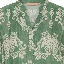 MARTA DU CHATEAU dame bluse MdcFranziska 1614new - MilitaryHL013DB