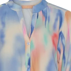 MARTA DU CHATEAU dame bluse MdcAstrid 8128 - Jeansq3006-12 Clearance