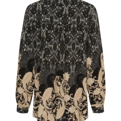 MARTA DU CHATEAU dame bluse MdcAstrid 8128 - Nero3277 New