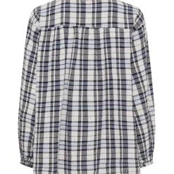 MARTA DU CHATEAU dame bluse MdcAstree 258008 - Blue43 Hot