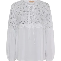 MARTA DU CHATEAU dame bluse MdcAurora - White Hot