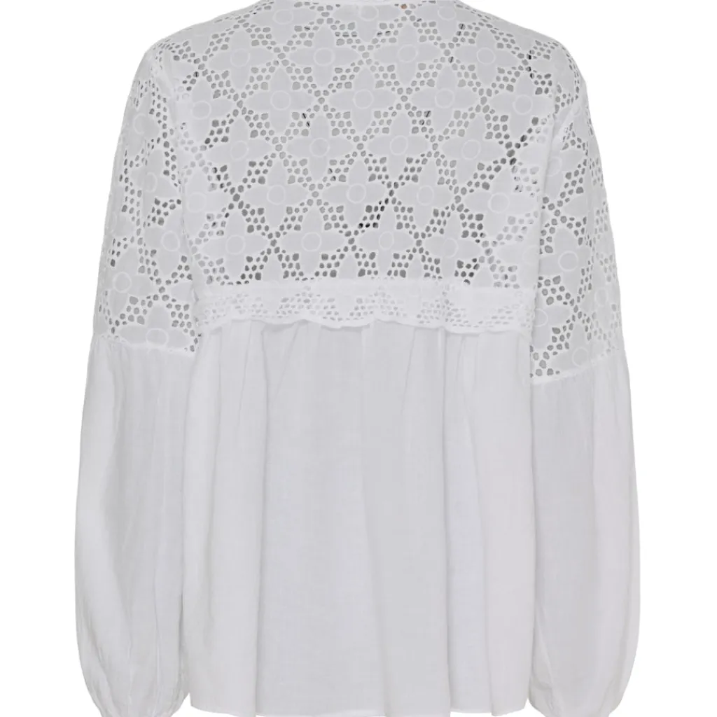 MARTA DU CHATEAU dame bluse MdcAurora - White Hot