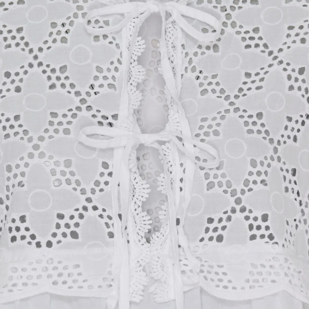 MARTA DU CHATEAU dame bluse MdcAurora - White Hot