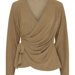 MARTA DU CHATEAU dame bluse MdcAndi 1612 - Beige Sale