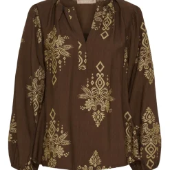 MARTA DU CHATEAU dame bluse MdcBayleaf 7705 - Moro30 Clearance