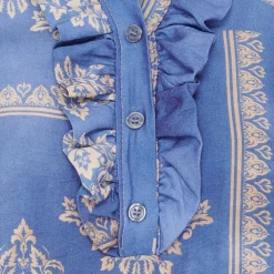 MARTA DU CHATEAU dame bluse MdcJoceline 5891 - Jeans462 New