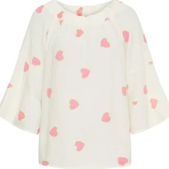 MARTA DU CHATEAU dame bluse MdcPutte 7316 - Yellow Heart