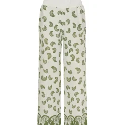 MARTA DU CHATEAU dame bukser MdcAnette - White/Military Outlet