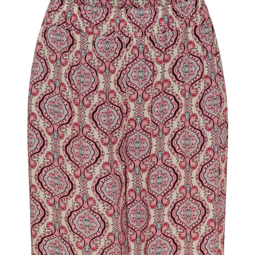 MARTA DU CHATEAU dame bukser MdcGrethe 6192 - Print Rosa1405 Hot