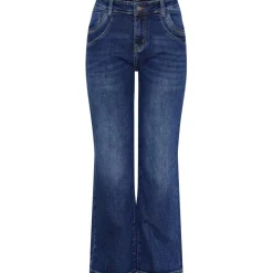 MARTA DU CHATEAU dame bukser MdcAluna MDC218-26171 - Denim Hot
