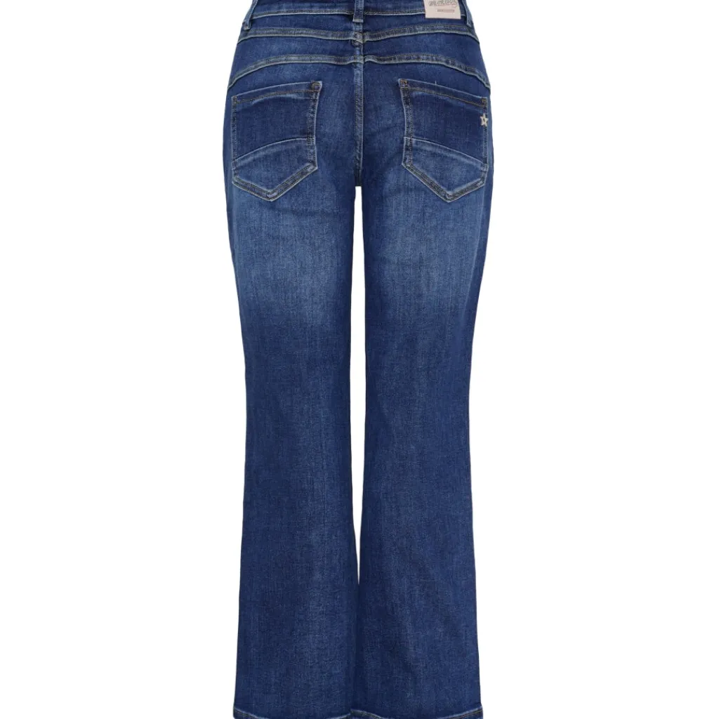 MARTA DU CHATEAU dame bukser MdcAluna MDC218-26171 - Denim Hot