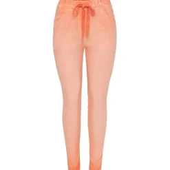 MARTA DU CHATEAU dame bukser 1763B - Orange Discount