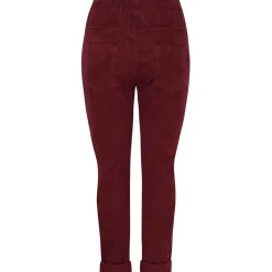 MARTA DU CHATEAU dame bukser MdcPecan 22080 - Bordeaux