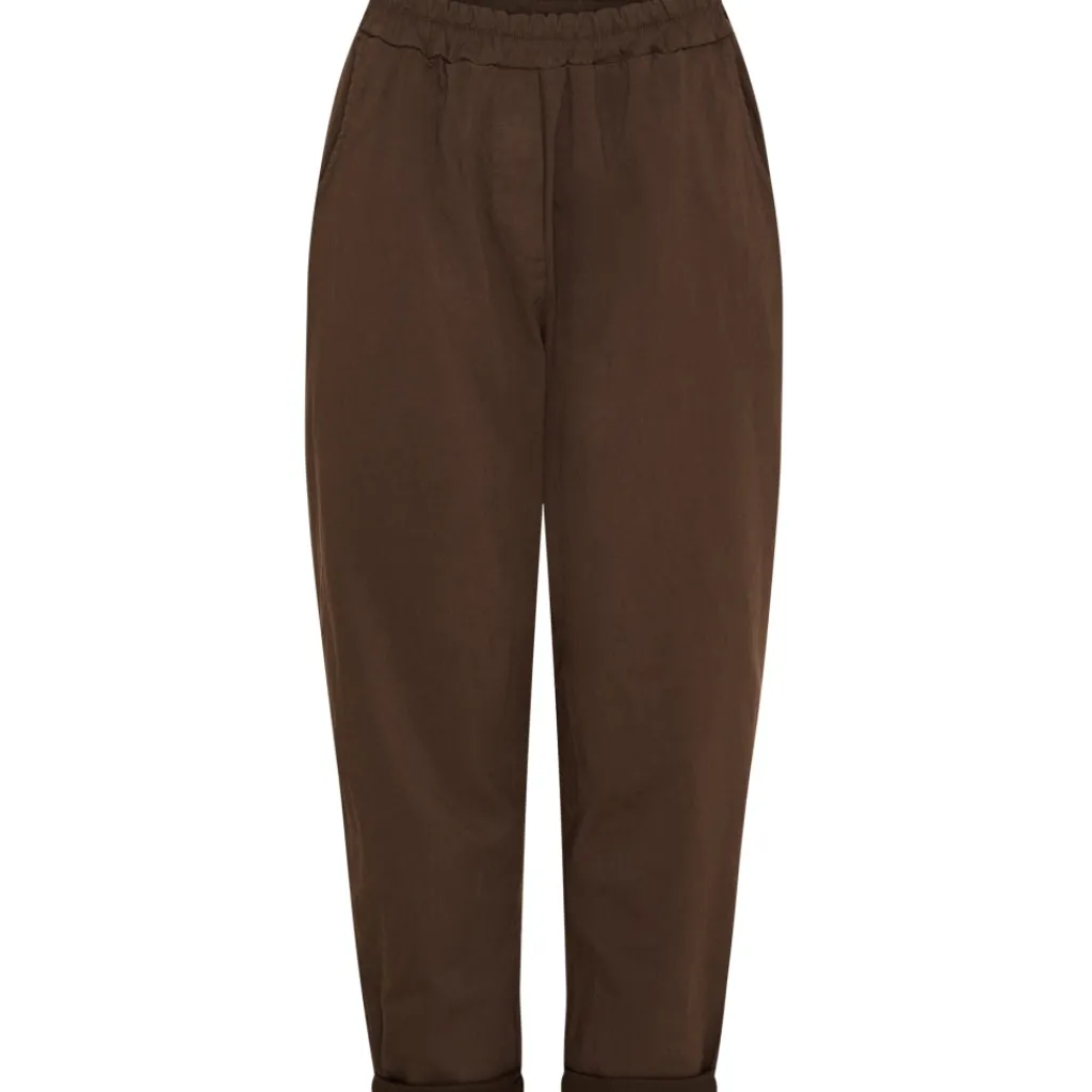 MARTA DU CHATEAU dame bukser MdcRaffaella 8594 - Chocolate Clearance