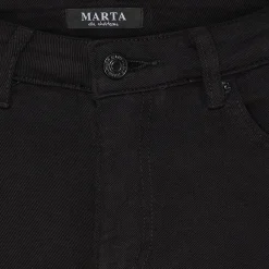 MARTA DU CHATEAU dame bukser MdcNat MDC224-8714 - Black Outlet