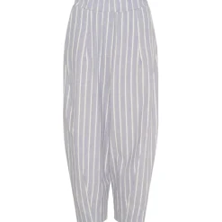 MARTA DU CHATEAU dame bukser MdcFausta 16635T - BlueStripeLurex900 New