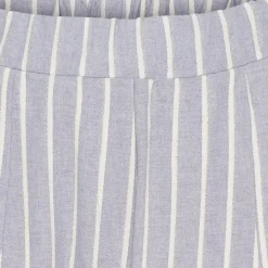 MARTA DU CHATEAU dame bukser MdcFausta 16635T - BlueStripeLurex900 New