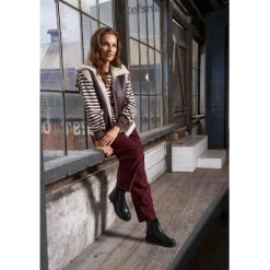 MARTA DU CHATEAU dame bukser MdcEclipse 256422 - Bordeaux6269 Hot