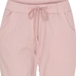 MARTA DU CHATEAU dame bukser MdcJerri - Rosa206Stripe