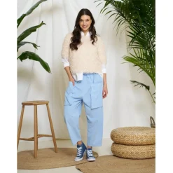 MARTA DU CHATEAU dame bukser MdcFlorence 62786 - Celeste2389 Sale