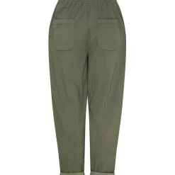 MARTA DU CHATEAU dame bukser MdcRaffaella 8594 - Dark Khaki Outlet