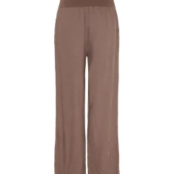 MARTA DU CHATEAU dame bukser 62273 - Cold brown Best