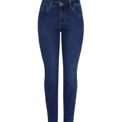 MARTA DU CHATEAU dame bukser MdcKeira MDC217-26195 - Denim Sale