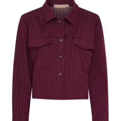 MARTA DU CHATEAU dame jakke MdcOpal 83769 - Bordeaux6269 Clearance