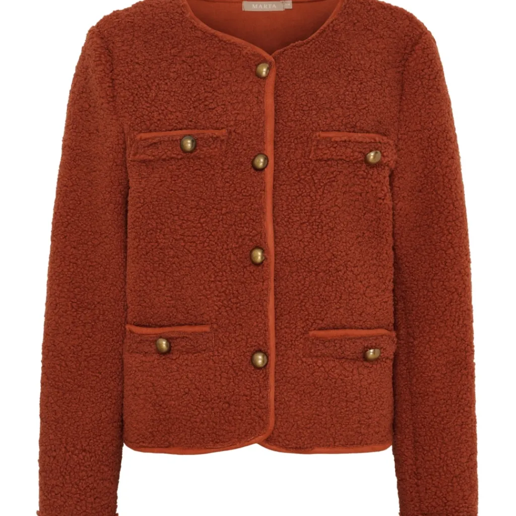 MARTA DU CHATEAU dame jakke MdcFrost 258949 - Coccio Clearance