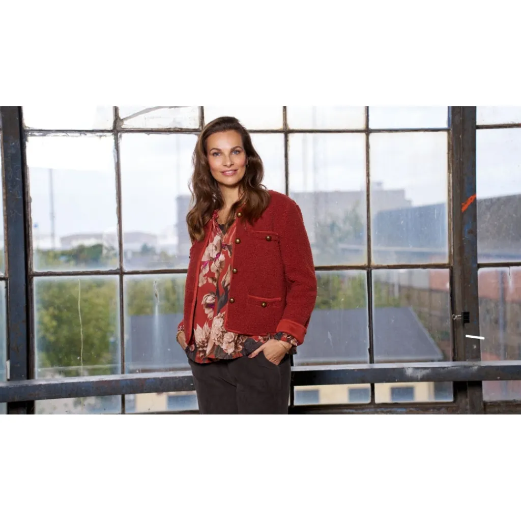 MARTA DU CHATEAU dame jakke MdcFrost 258949 - Coccio Clearance