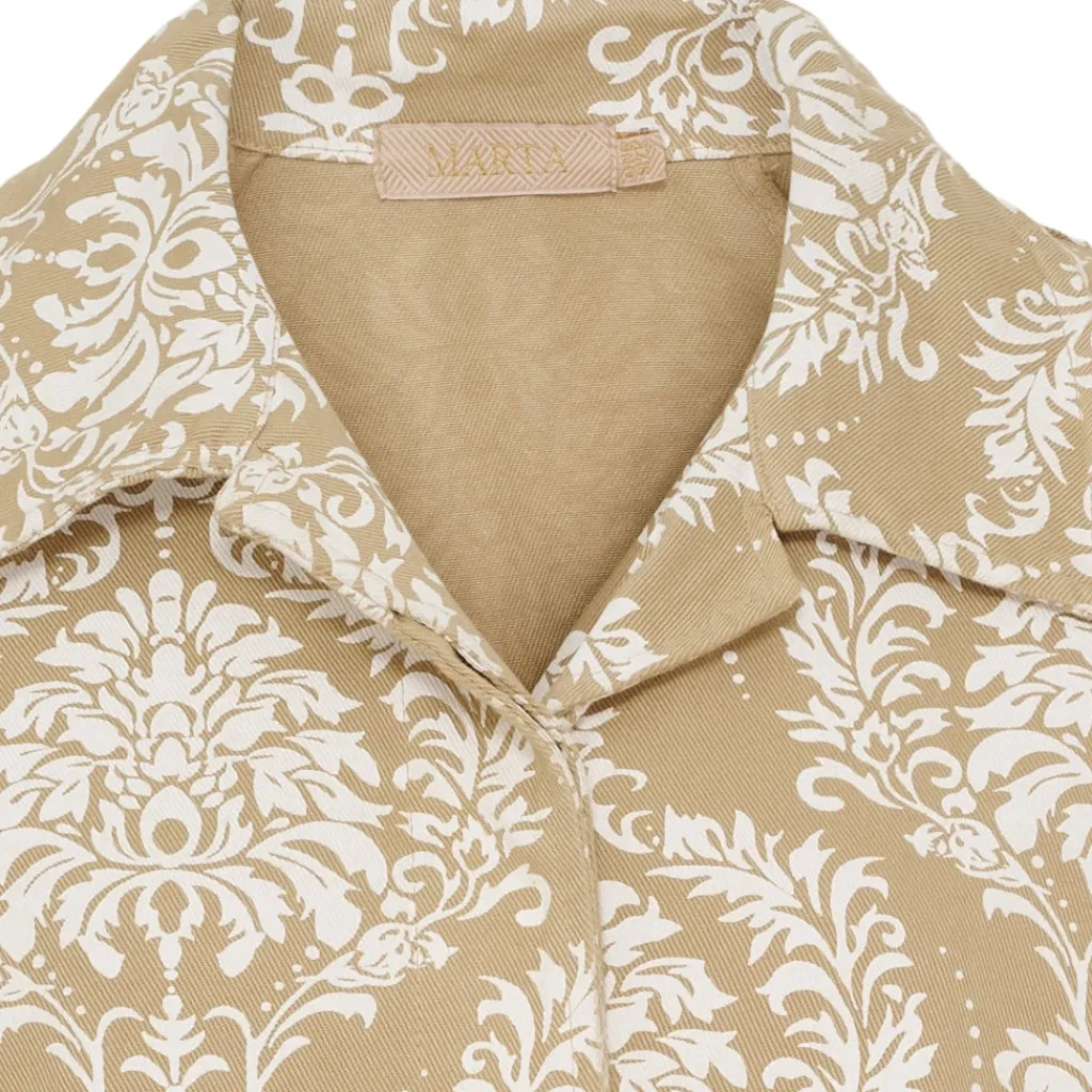 MARTA DU CHATEAU dame jakke MdcClarisse 249271 - Cappucino5038 Online