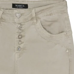 MARTA DU CHATEAU dame jeans Emma 2665-14 - Denimbeige Discount