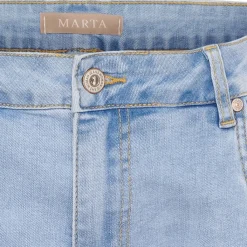 MARTA DU CHATEAU dame jeans MdcOttavia 1346 - Blue Discount